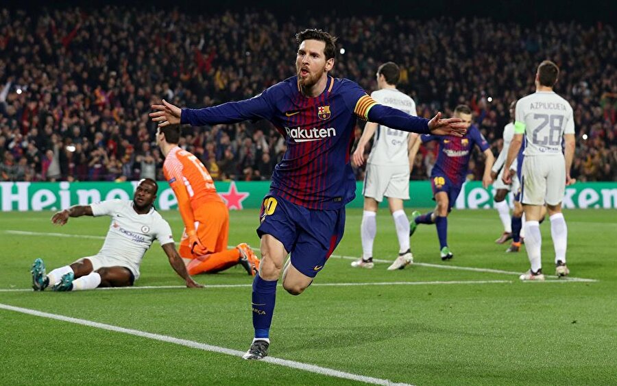 Messi geceye damga vurdu. (Fotoğraf: Reuters)