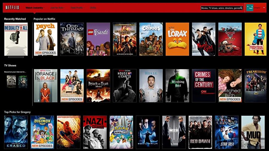 Denetlenecek servisler arasında özellikle Netflix, orijinal içerikleri sayesinde dikkat çekiyor. 