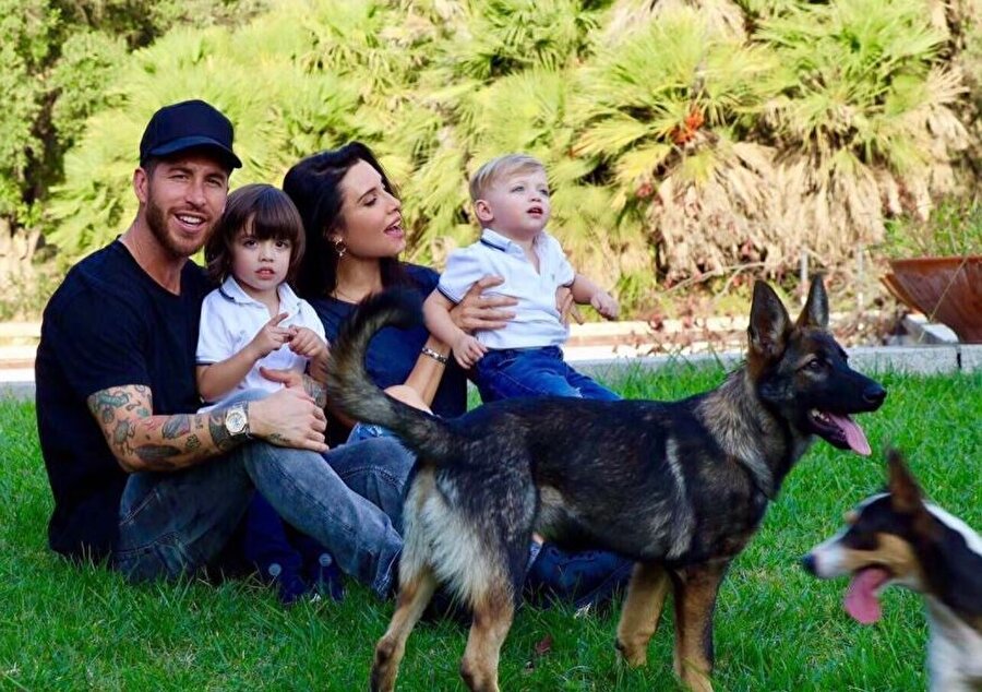 Ramos çiftinin iki oğlu daha var.