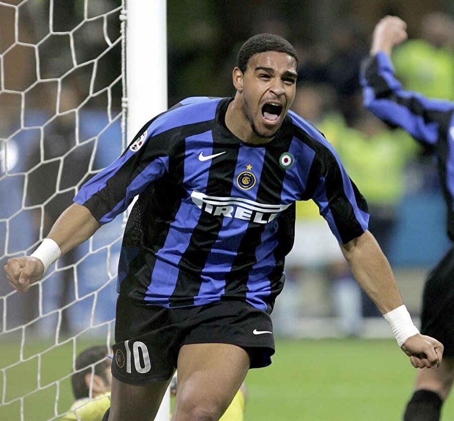 Adriano, Inter formasıyla.