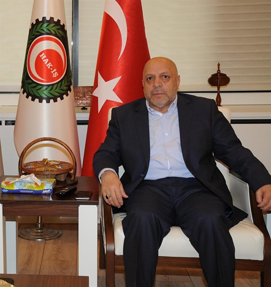 HAK-İŞ Genel Başkanı Mahmut Arslan