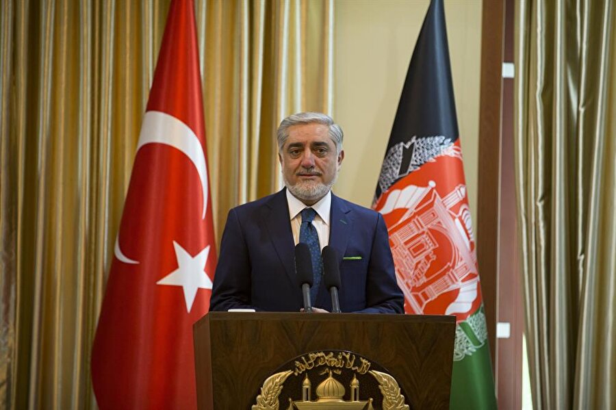  Afganistan İcra Heyeti Başkanı Abdullah Abdullah