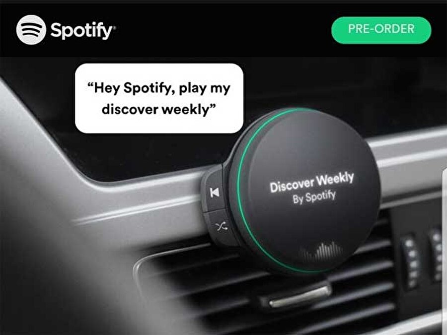 Spotify'ın otomobiller için geliştirdiği akıllı hoparlörün Premium hizmetindekine benzer bir şekilde aylık abonelik sistemiyle satışa çıkacağı tahmin ediliyor. 