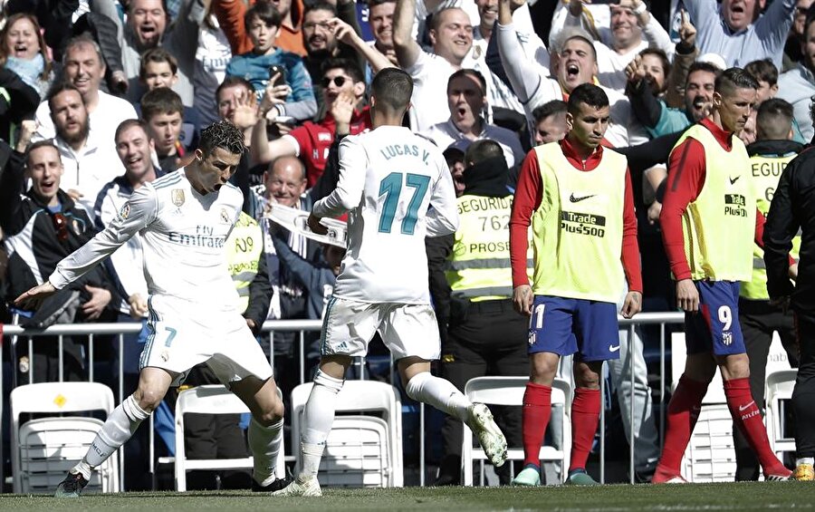 İlk gol Ronaldo'dan geldi. nnFotoğraf: AA