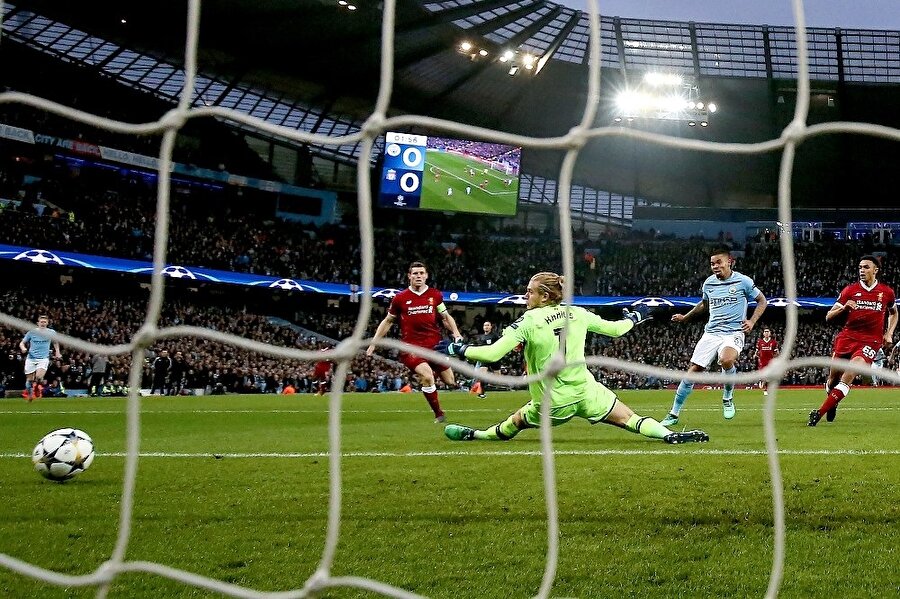 İlk gol Manchester City'den geldi.nFotoğraf: İHA