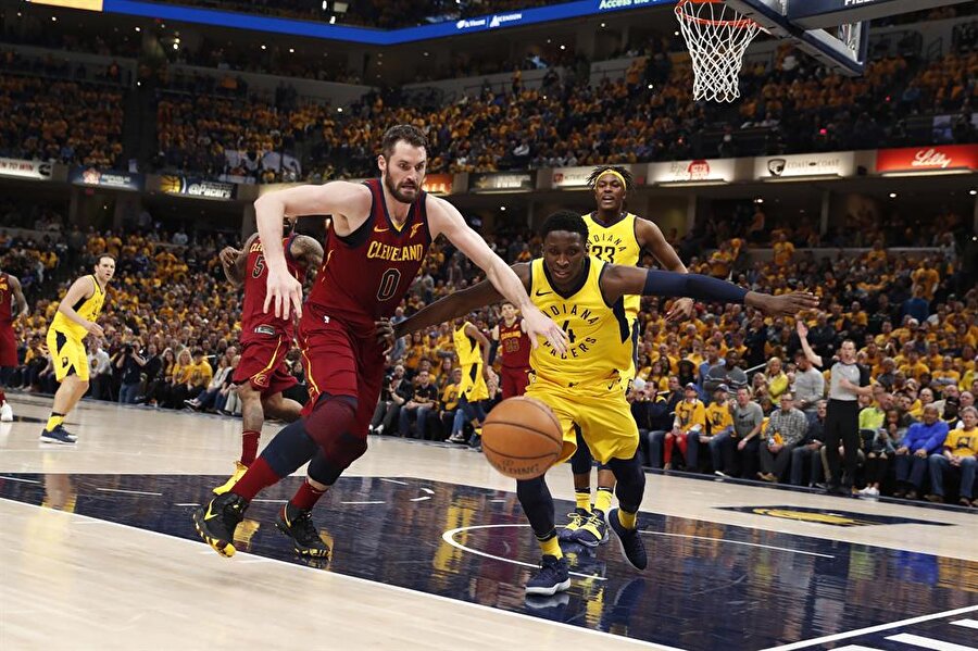 nPacers, Cavaliers karşısında 2-1 öne geçti. nFotoğraf: Reuters 