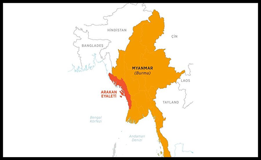 Arakan, 1948'de bağımsızlığını ilan eden Myanmar'ın bir eyaleti konumunda.