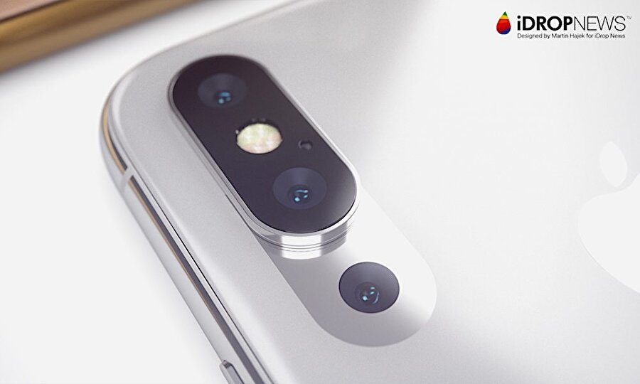 Yeni iPhone'lardaki kamera diziliminin nasıl olacağı da merak konusu. Her ne kadar alt alta dizileceğine kesin gözüyle bakılsa da, iki kameranın bir arada, tek kameranın ayrı bir şekilde sunulduğu çizimler de olduğunu belirtmekte yarar var. 
