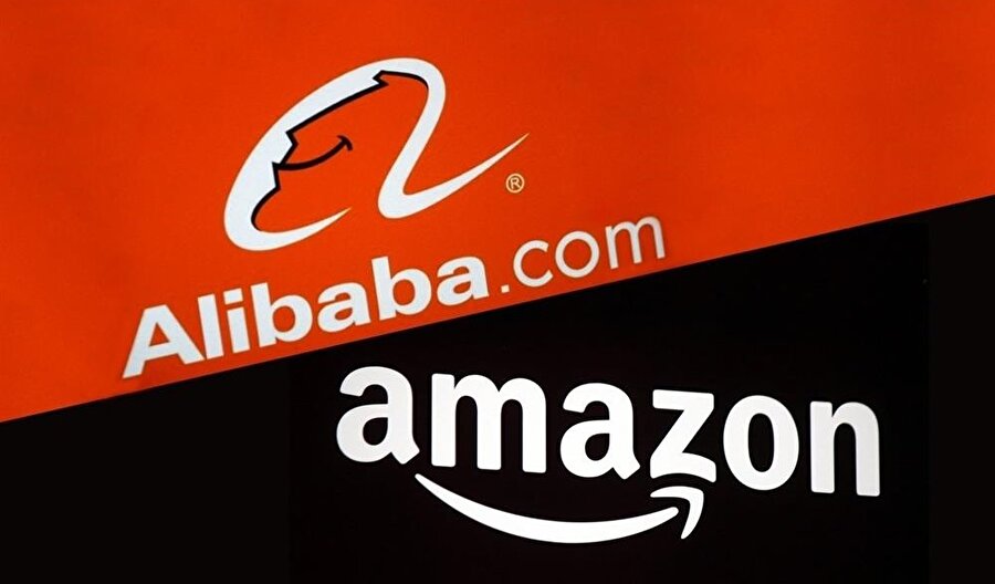 Alibaba ve Amazon dünyanın en büyük e-ticaret sitelerinden. 