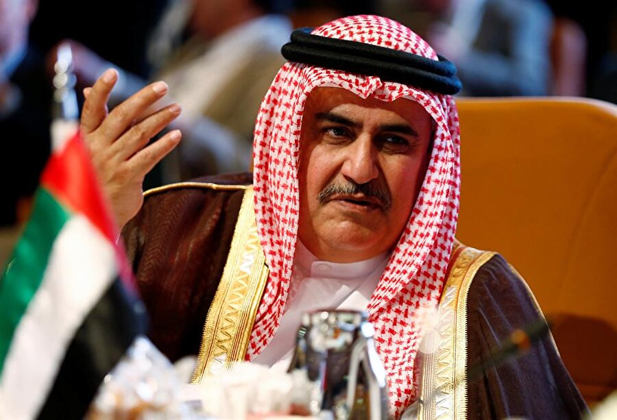 Bahreyn Dışişleri Bakanı Halid bin Ahmed Âl-i Halîfe (Faisal Al Nasser / Reuters)