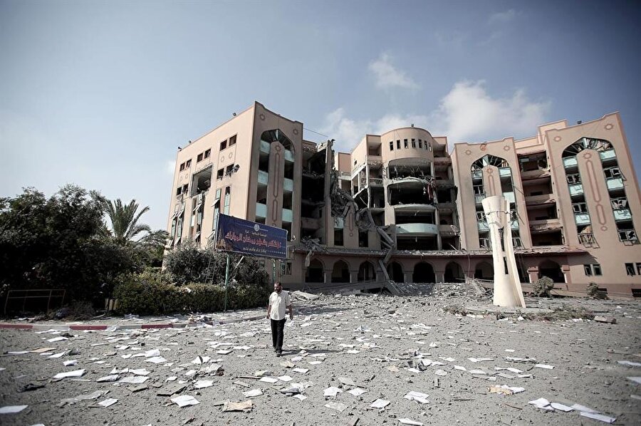 Gazze İslam Üniversitesi, İsrail tarafından birçok defa bombalanmıştır.