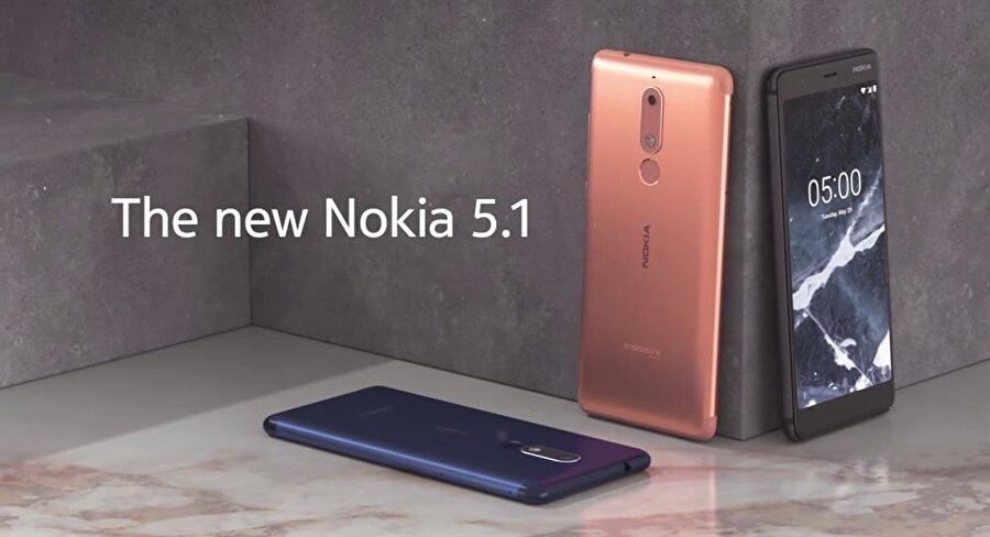 Nokia 5.1, üç model arasındaki en güçlü seçenek. 