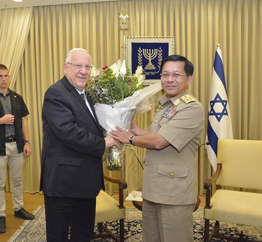 İsrail ve Myanmar hükümetleri arasında askeri işbirliği en üst düzeyde.