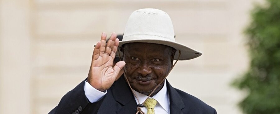 Uganda Cumhurbaşkanı Yoweri Museveni.