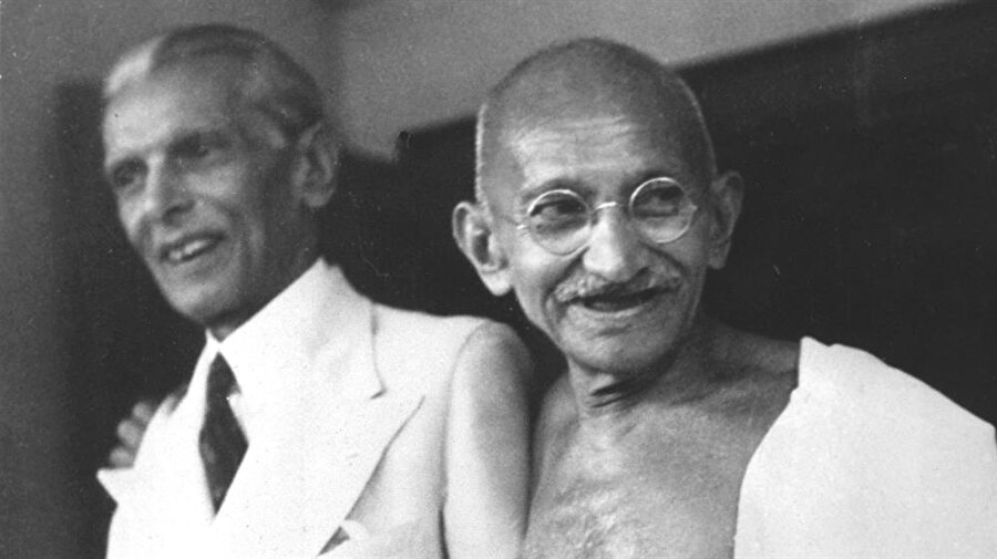 Muhammed Ali Cinnah ve Mahatma Gandi