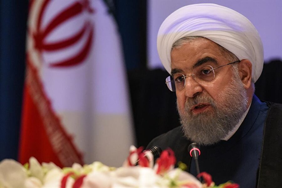 "Reformist" sıfatıyla iktidara gelen Hasan Ruhani, İran'ın Suriye'de uyguladığı askeri doktrinin yazarlarından.