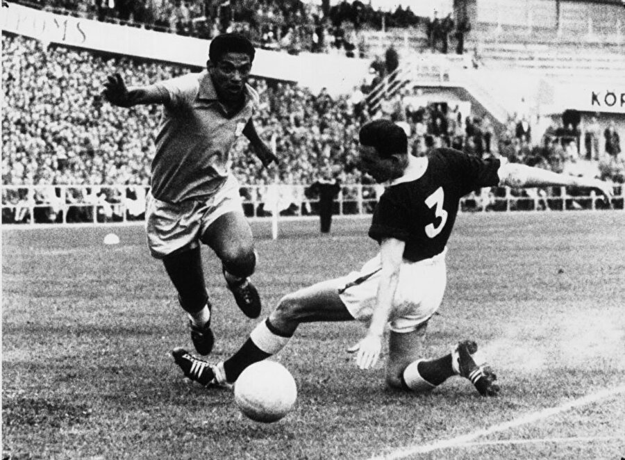 Garrincha uzun yıllar Botafogo forması giydi.