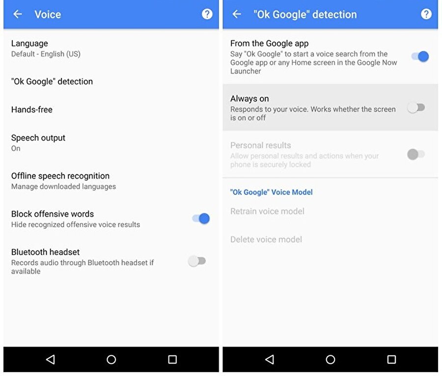 Google Asistan'ın her zaman dinleme özelliğini aktif ederek daima aktif olmasını sağlayabilirsiniz.