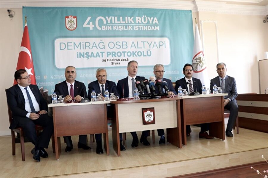 "Sivas'ın 40 yıllık rüyası 40 bin kişiye istihdam sağlayacak" 