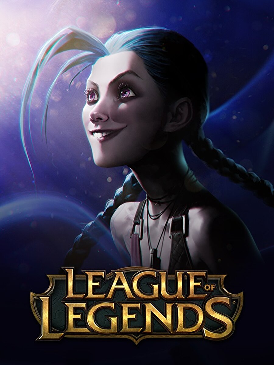 League of Legends oyunu karakter afişi