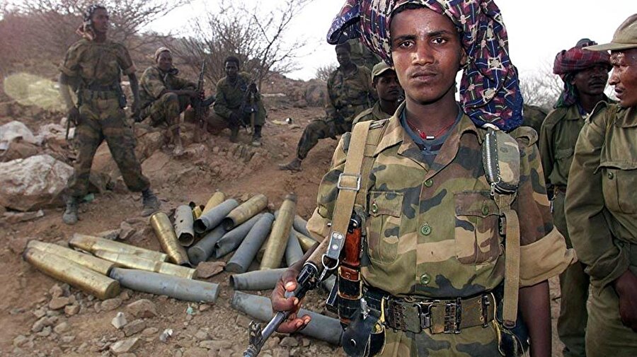 1990'lara damgasını vuran Etiyopya-Eritre savaşı, on binlerce kişinin hayatına mal oldu.