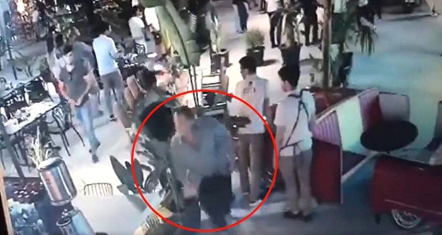 Fatih Terim'in mekana girişi güvenlik kameralara böyle takılmıştı.