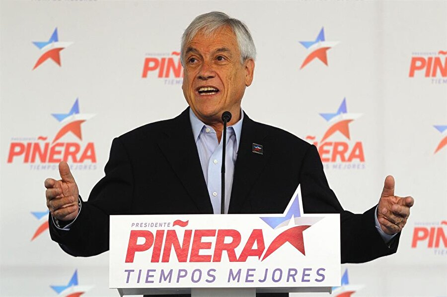 Şili Devlet Başkanı Sebastian Pinera