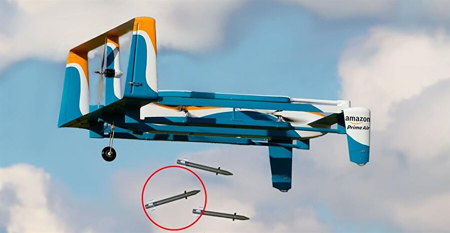 Bombalı dronelar, kompakt yapısıyla terör örgütlerinin odak noktası olmuş durumda.
