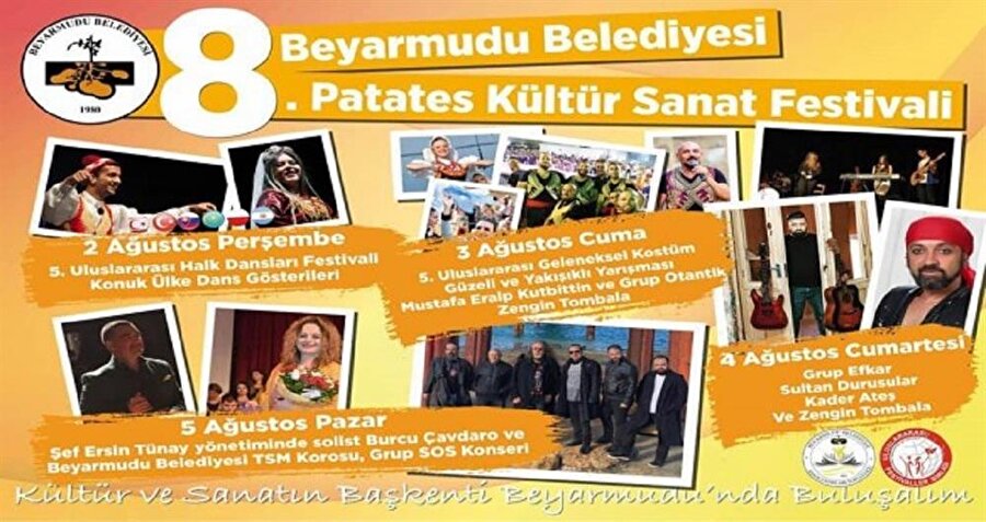 8. Patates Kültür Festivali