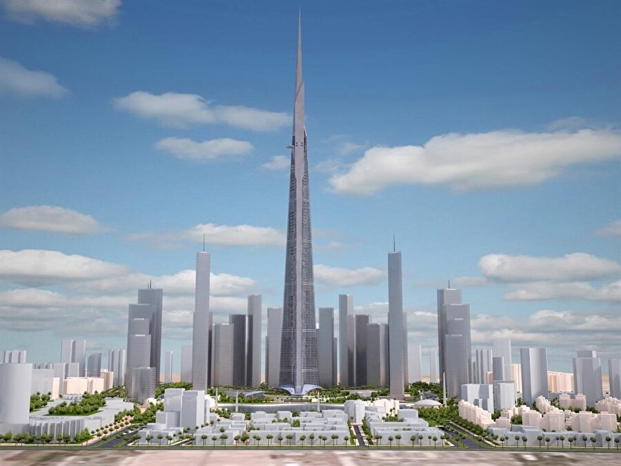 Kingdom Tower tamamlandığında dünyanın en yüksek binası olacak.