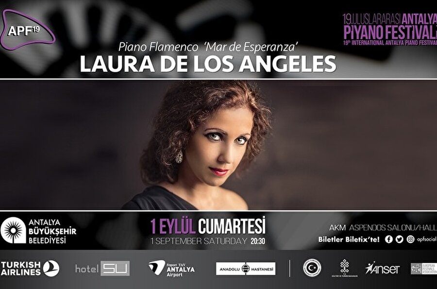 Laura De Los Angeles konseri resmi afişi