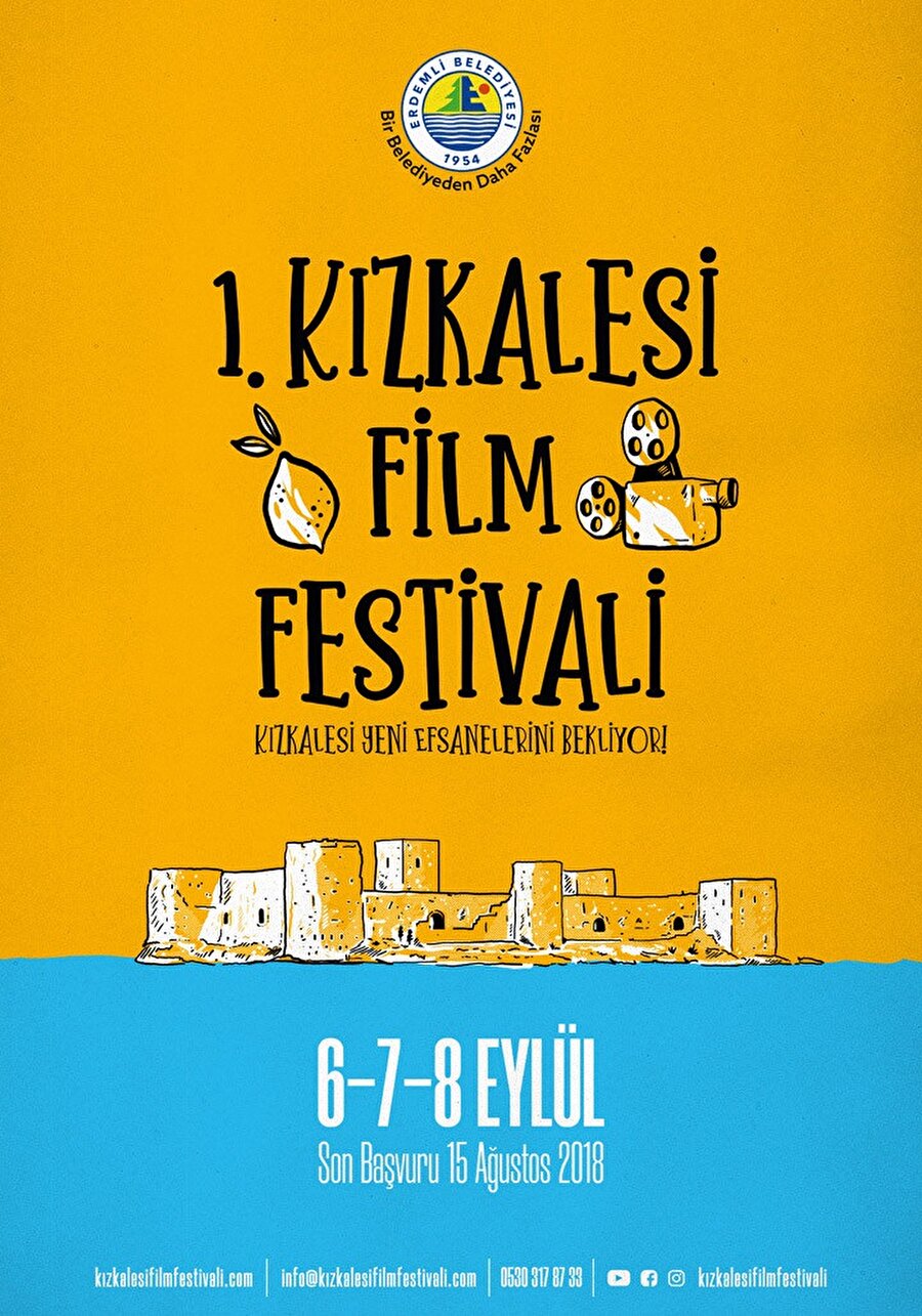 Kızkalesi Film Festivali afişi