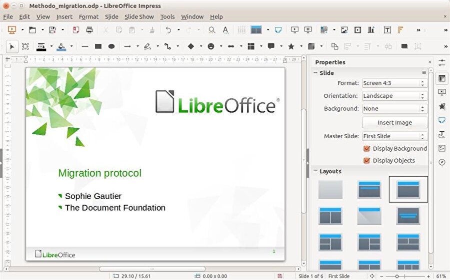 LibreOffice sayesinde Word, Excel ve Powerpoint gibi uygulamalar sorunsuz bir şekilde Pardus'ta çalışabiliyor. Üstelik eski veriler de LibreOffice içine entegre edilebiliyor. 