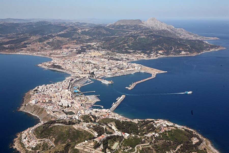 İspanya'nın Fas kıyısında kalan özerk bölgesi Ceuta (Sebte).