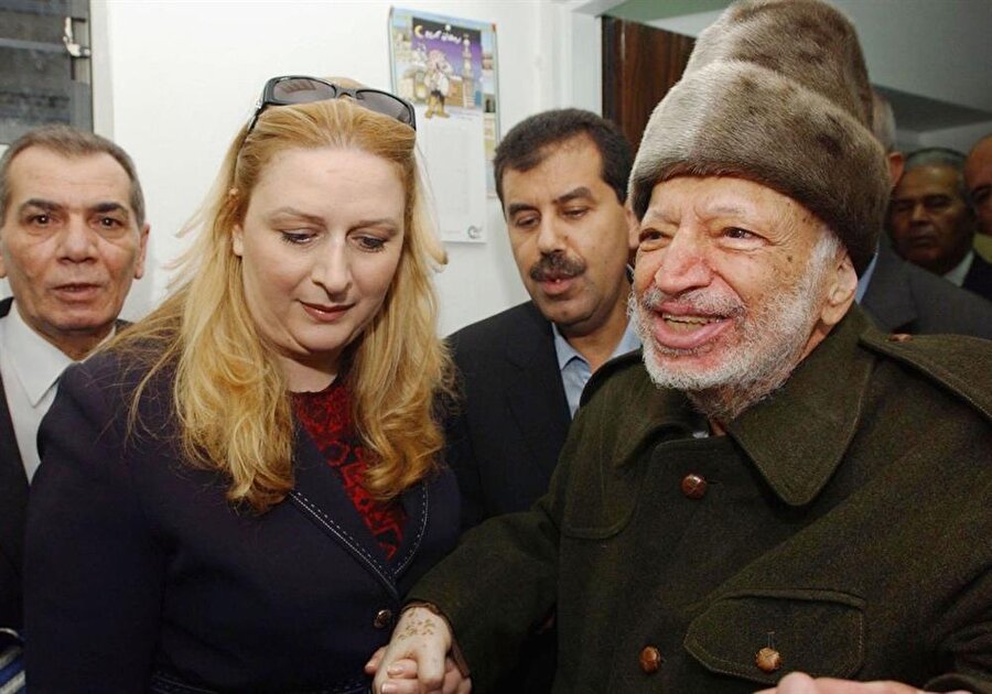 Yaser Arafat, ölümünden hemen önce eşi Suha ile... 