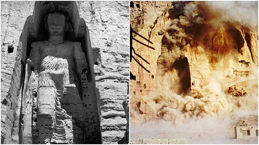Afganistan'ın orta kesimindeki Bamiyan Vadisi'nde bulunan dev Buda heykelinin 1997'de dinamitle patlatılarak ortadan kaldırılması, Taliban'ın en ses getiren eylemlerinden biriydi.