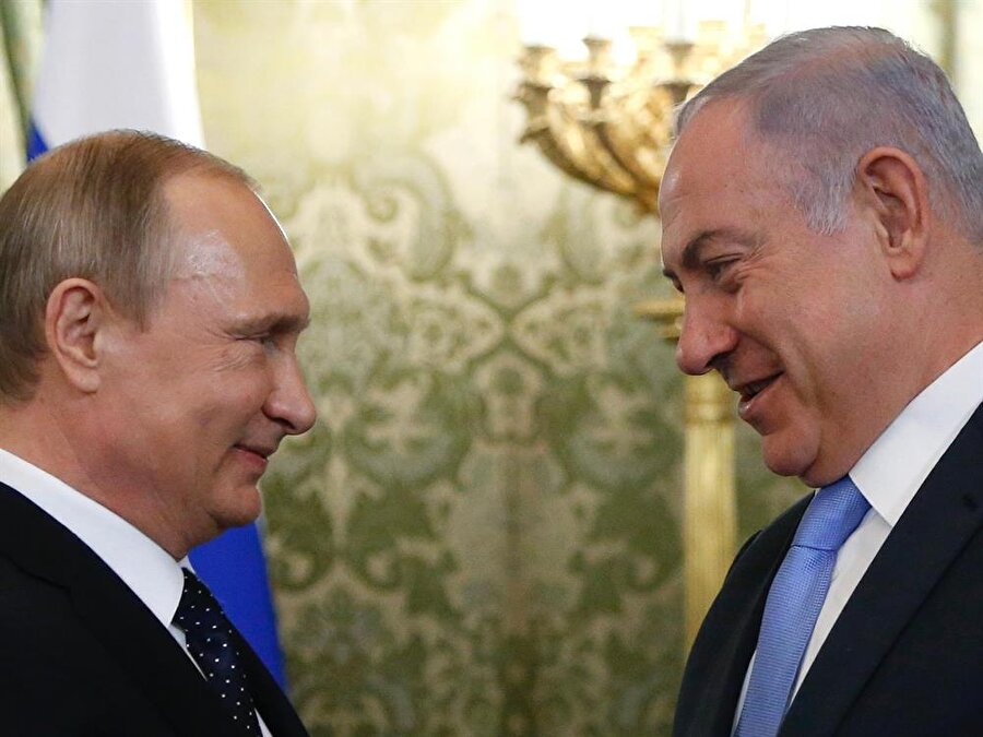 Rusya Devlet Başkanı Putin'le İsrail Başbakanı Benyamin Netanyahu, oldukça iyi ilişkilere sahip.