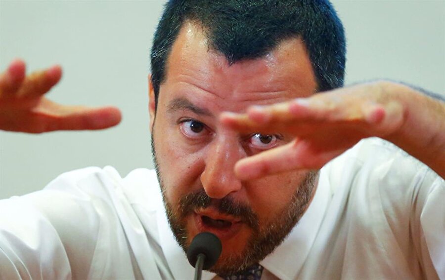 İtalya İçişleri Bakanı Matteo Salvini