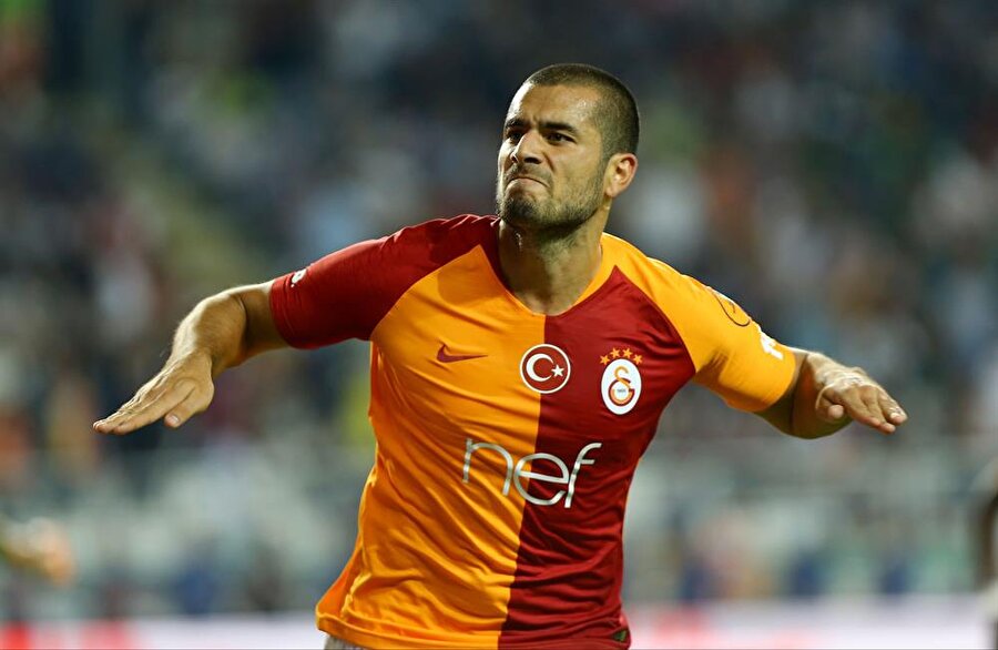 Galatasaray'ın tek forveti Eren Derdiyok, Süper Lig'de bu sezon 3 gol attı.