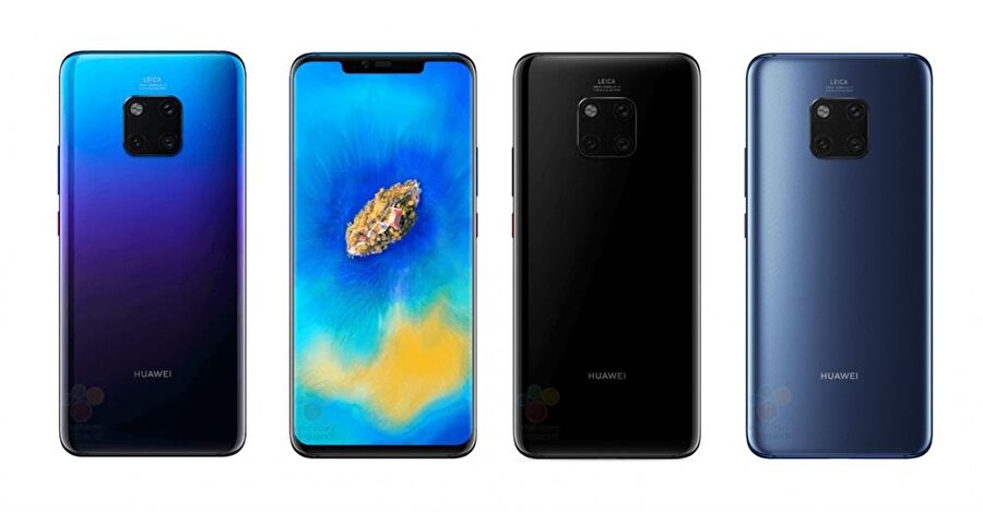 Huawei Mate 20 Pro, farklı renk seçenekleriyle dikkat çekiyor. 'Gökkuşağının en parlak yeri' tanımlamasına sahip rek seçeneğinin dışında sade lacivert model de beğeni toplamayı bildi. 