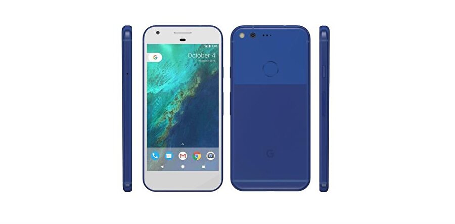 HTC tarafından üretilen Google Pixel.