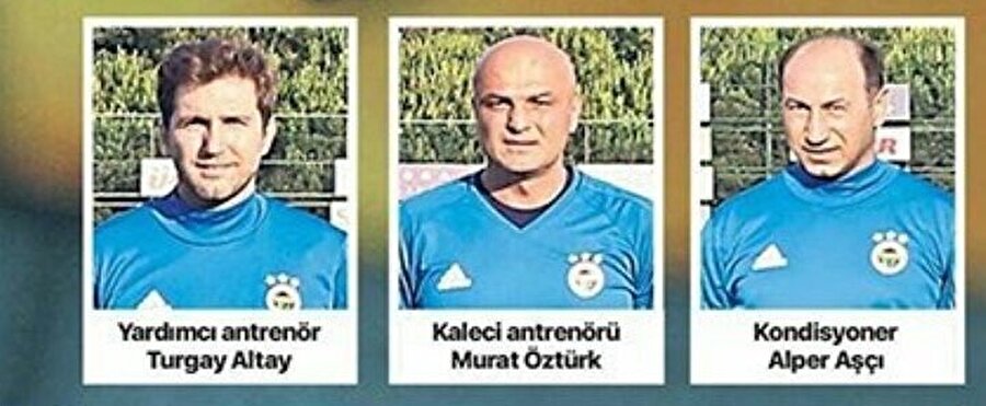 Fenerbahçe'nin görevlerine son verdiği 3 antrenör.