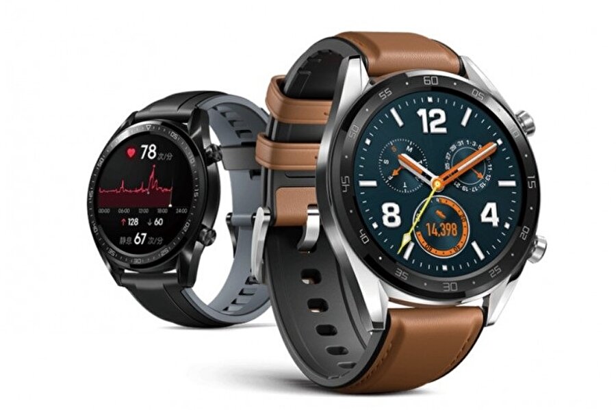 Huawei Watch GT, şık tasarımıyla da ilgi çekiyor. 