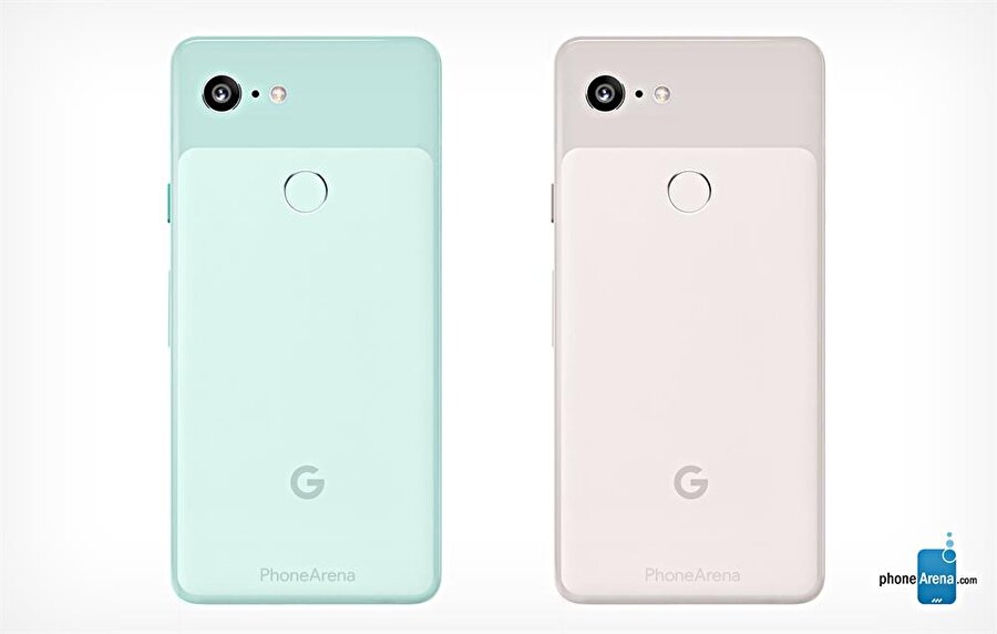 Google Pixel 3'te iki yeni renk seçeneği sunuluyor. Fotoğraf: PhoneArena.