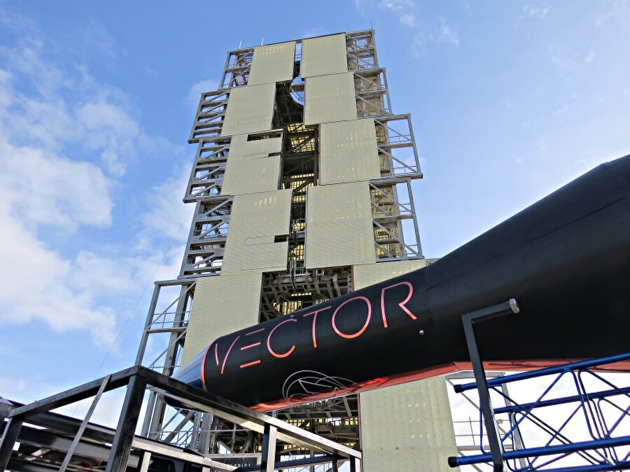 Vector, uzay üssü ve burada gerçekleştirdiği seri üretimlerle dikkat çekmeyi başarıyor. 