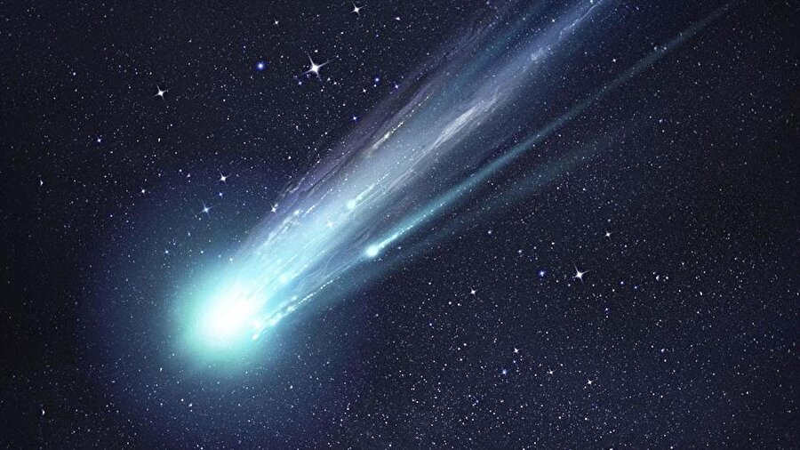 Halley kuyruklu yıldızı, en bilinen uzay figürleri arasında yer alıyor. 