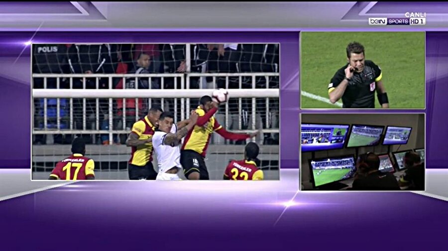 VAR'da pozisyonu tekrar inceleyen Fırat Aydınus, penaltı kararı verdi.