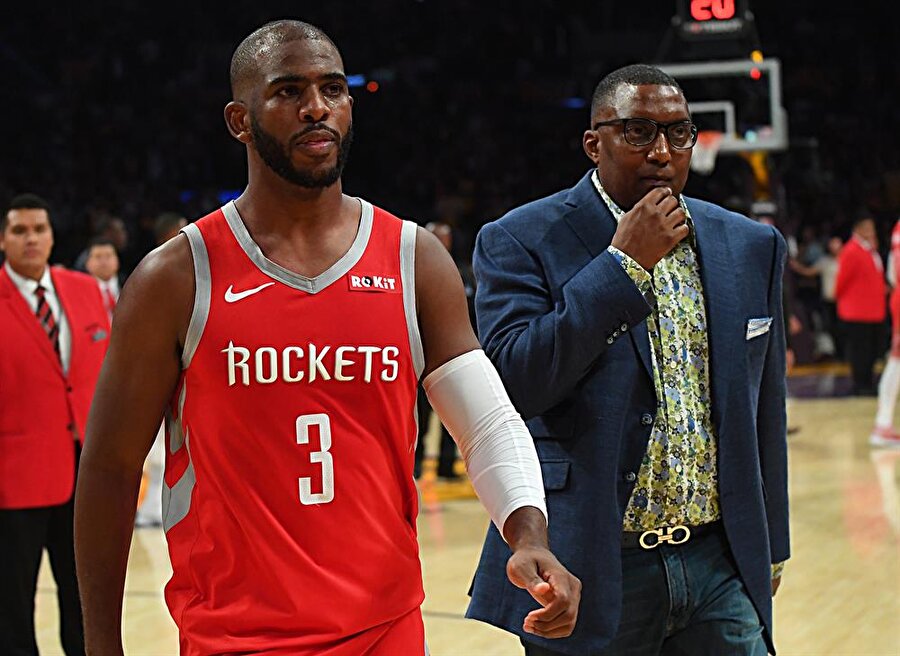 Yaşanan olaylardan sonra Chris Paul'ü sakinleştirmek pek de kolay olmadı.