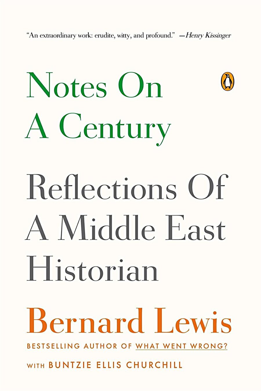 Otobiyografisi, Bernard Lewis'in son eseriydi.