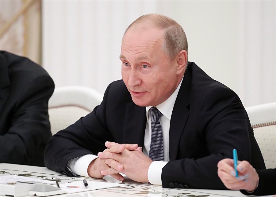 Rusya Devlet Başkanı Vladimir Putin Kremlin'de, ABD Ulusal Güvenlik Danışmanı John Bolton ile bir toplantı düzenlemişti.